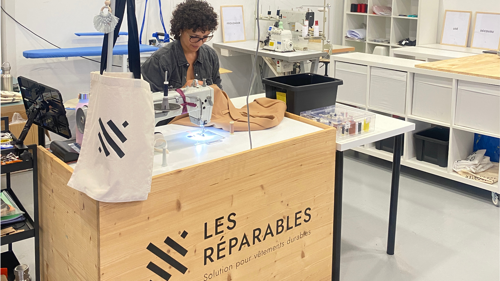 L’atelier “Les Réparables” répare la filière du textile à Lyon